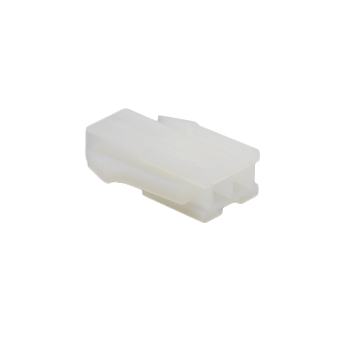 Pitch 4.2mm Female 单排 Housing 有耳 2Pin 本色
